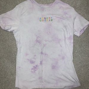 White Tied-dyed Absent Minded T-shirt
